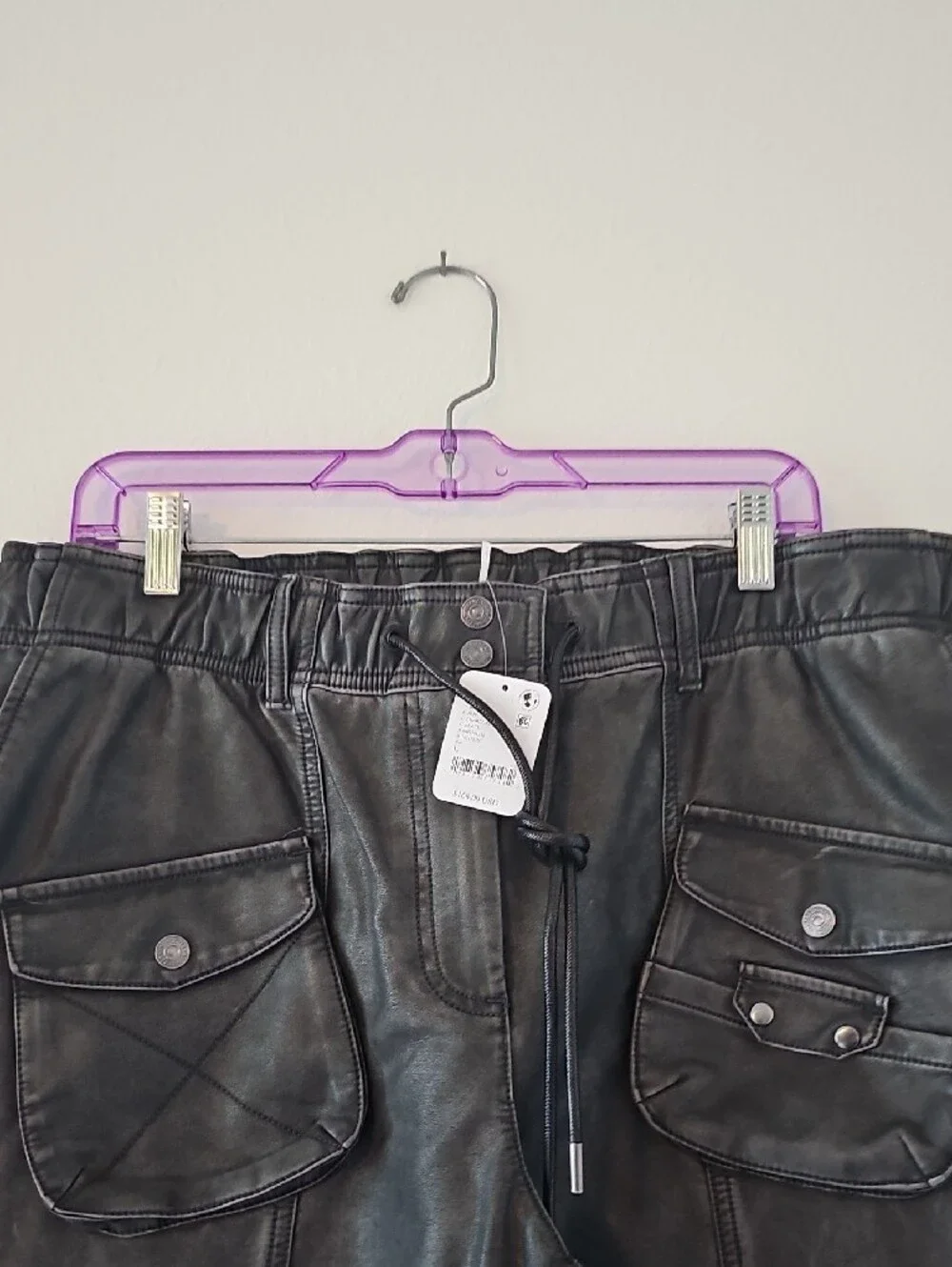 Free People vegan leather